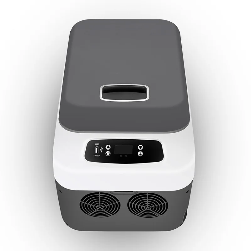 

New 30L Horizontal Double Cooling Outdoor Travel Car Refrigerator Numerical Control Portable