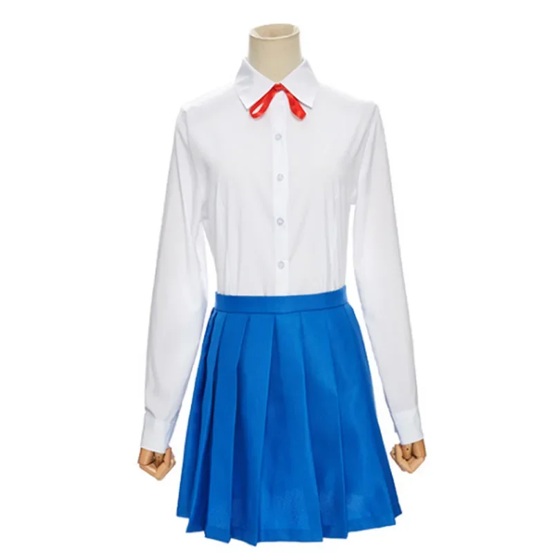 Game Doki Doki Literature Club Monika Cosplay Sayori Yuri Natsuki Cosplay Costume School Uniform Girl Women Costumes Wig