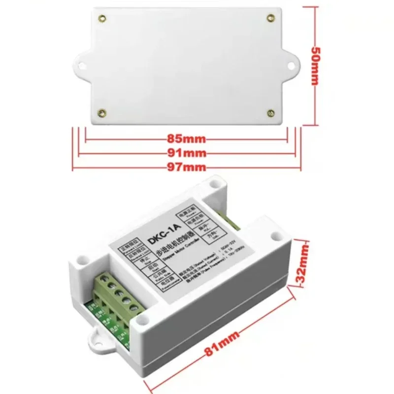 DC Industrial Stepper Motor Controller Motor Forward and Reverse Controller Servo Pulse Generator Potentiometer Governor Board