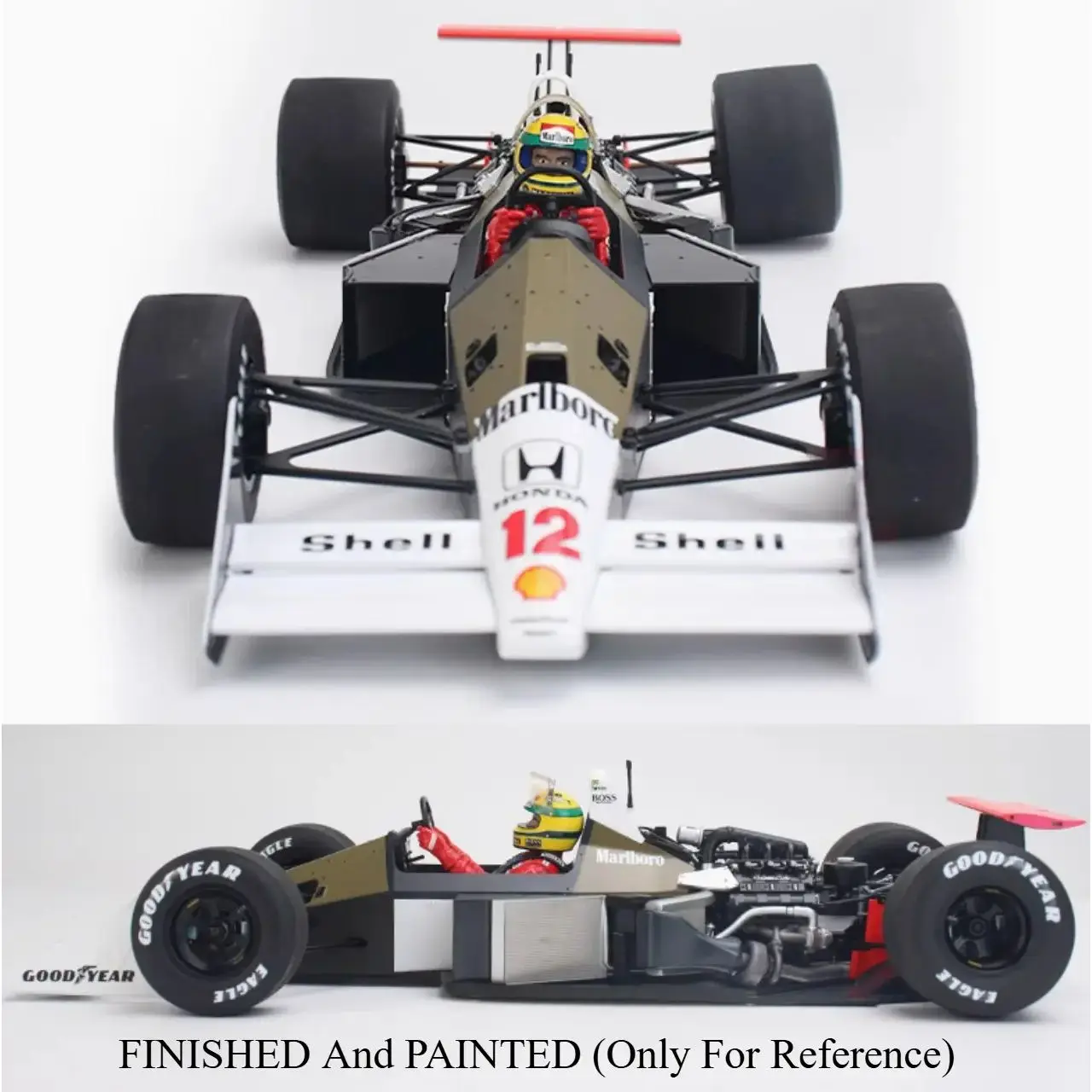 Image of MENG 1/12 Rennwagen MP4/4 1988‘ Modellauto AUF LAGER LIMITED RS-004