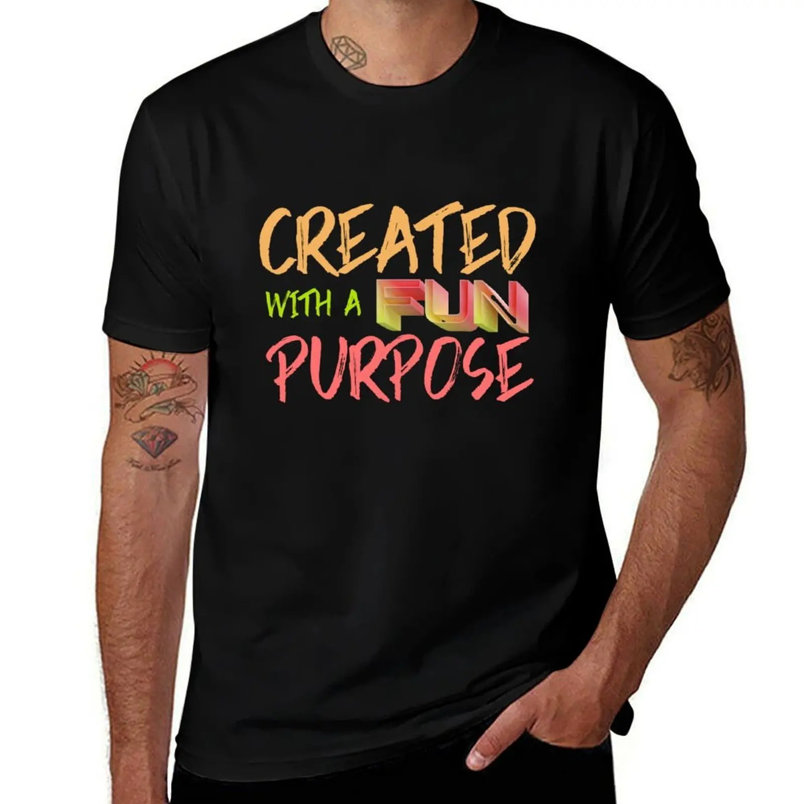 T-shirt OPTIMISTIC PURPOSE pour travaux de construction