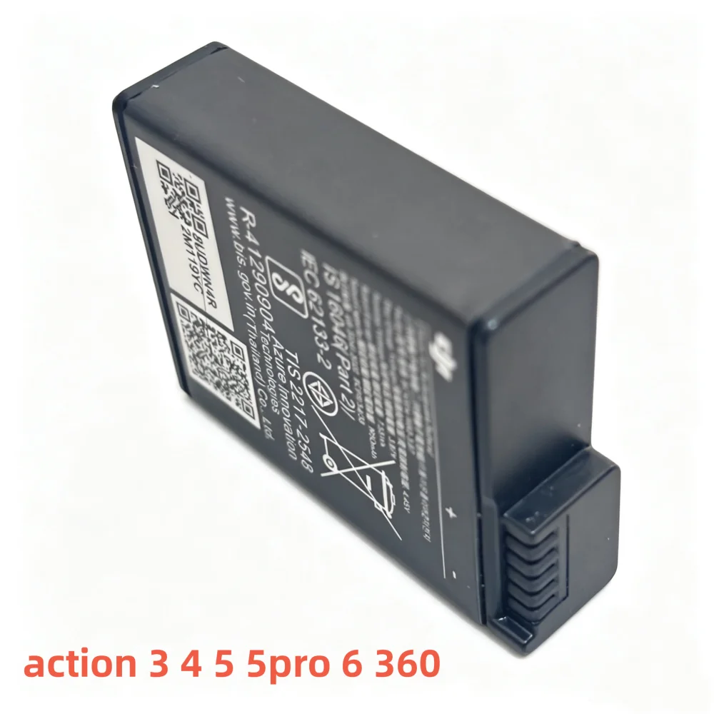 

100%Original 1950mAh 3.87V for DJI BXC204-1950-3.87 Osmo Action 3 4 5 5pro 6 360 Sports Camera Battery