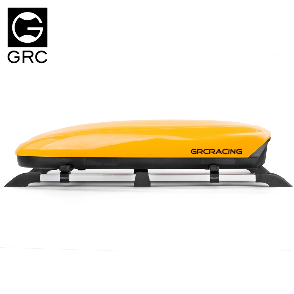 GRC roof box luggage rack is used as a modified accessory of 1:10 RC tracked vehicle scx10 90046 trx-4 trx6 simulated grader