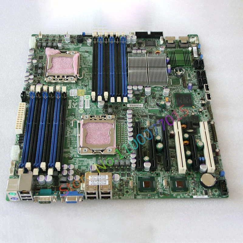 X8DT3-LN4F ل Supermicro 1366pin لوحة أم للخادم جهاز اللوحة الأم 4-port شبكة Cardb جودة عالية اختبار كامل سريع السفينة