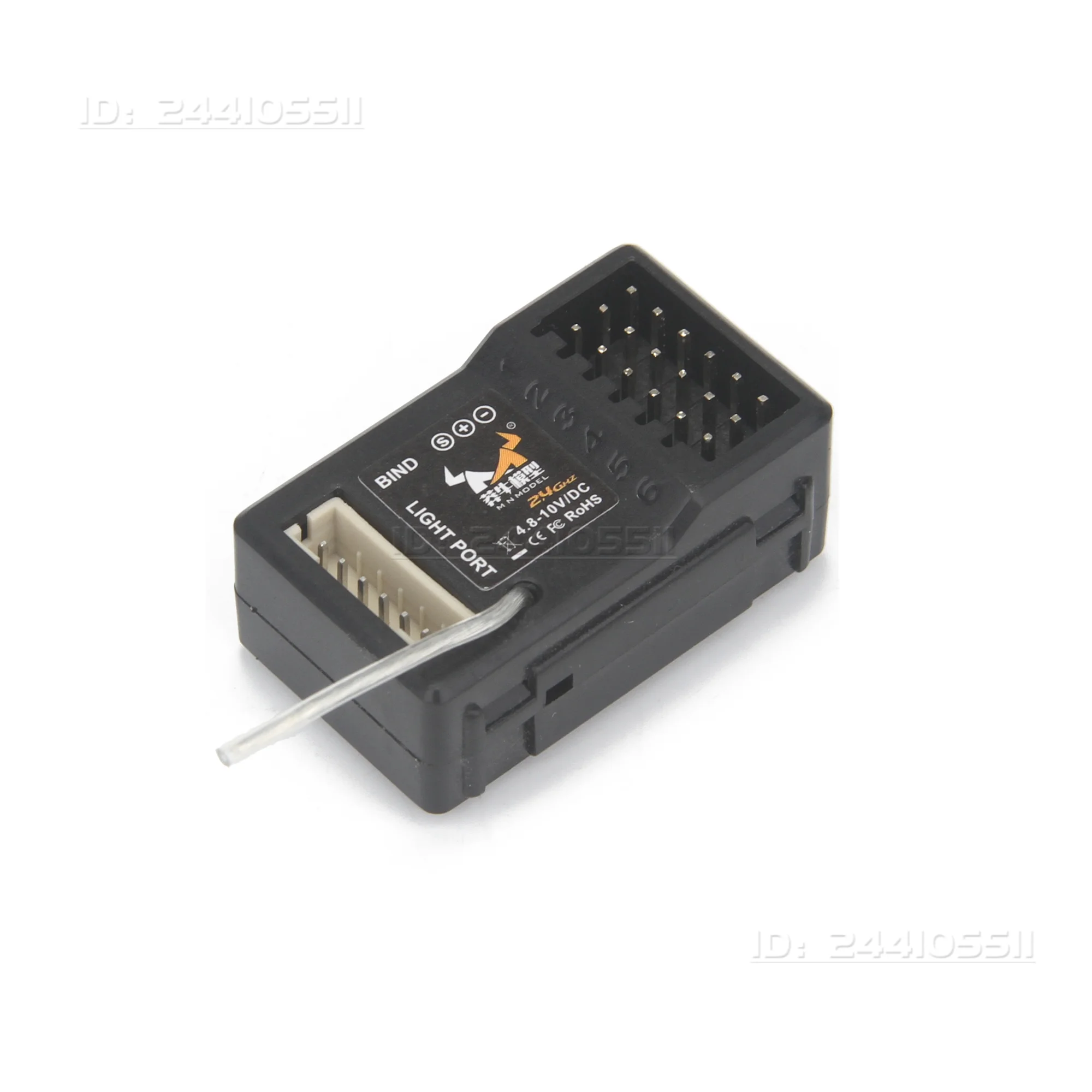 Groupe de lumière LED de liaison récepteur 6CH 2.4G, 4.8-10V DC pour 1/12 MN MN82 MN86S MN78 MN99S MN128 MN168 RC, pièce de réservoir de bateau et de voiture sur chenilles