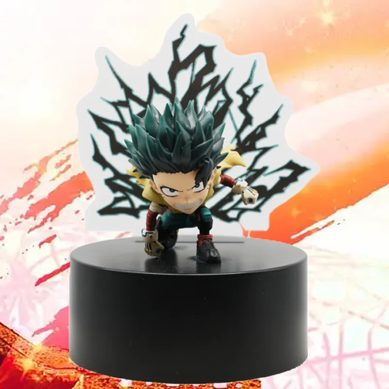 

Genuine Bandai Banpresto My Hero Academia Midoriya Izuku lamp Original Anime Figure Model Desktop Ornament Collector Figurine
