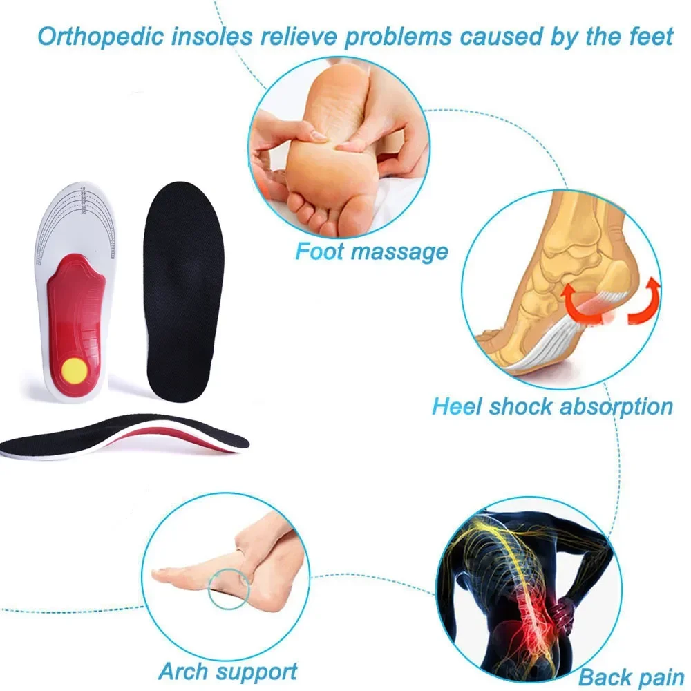 Orthopedische Inlegzolen Steunzool Platvoet Schoen Binnenzool Sport Inserts Voetkussen Hielkussentjes voor Mannen Vrouwen Voet X/O Beencorrectie