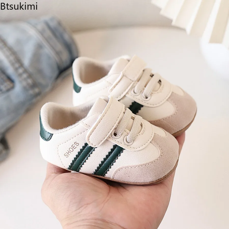Spring Autumn New Style Baby Walking Shoes Trendy Leisure Shoes with Anti-Slip Properties Suitable for Babies Aged 0-1 Years Old