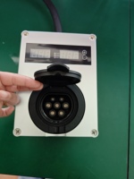Portable 7KW/11kW/22kW Electric EV Charger 16A/32A/3 Phase Fast Charging Type1 Type2 GBT for Home Use 5m Cable Length