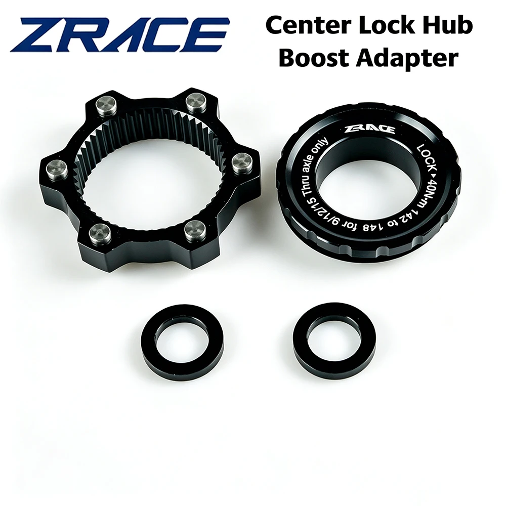 Adaptér ZRACE Center Lock Hub Boost, Center-Lock pro 6 děr, 15x100 až 145x101x 12x148,
