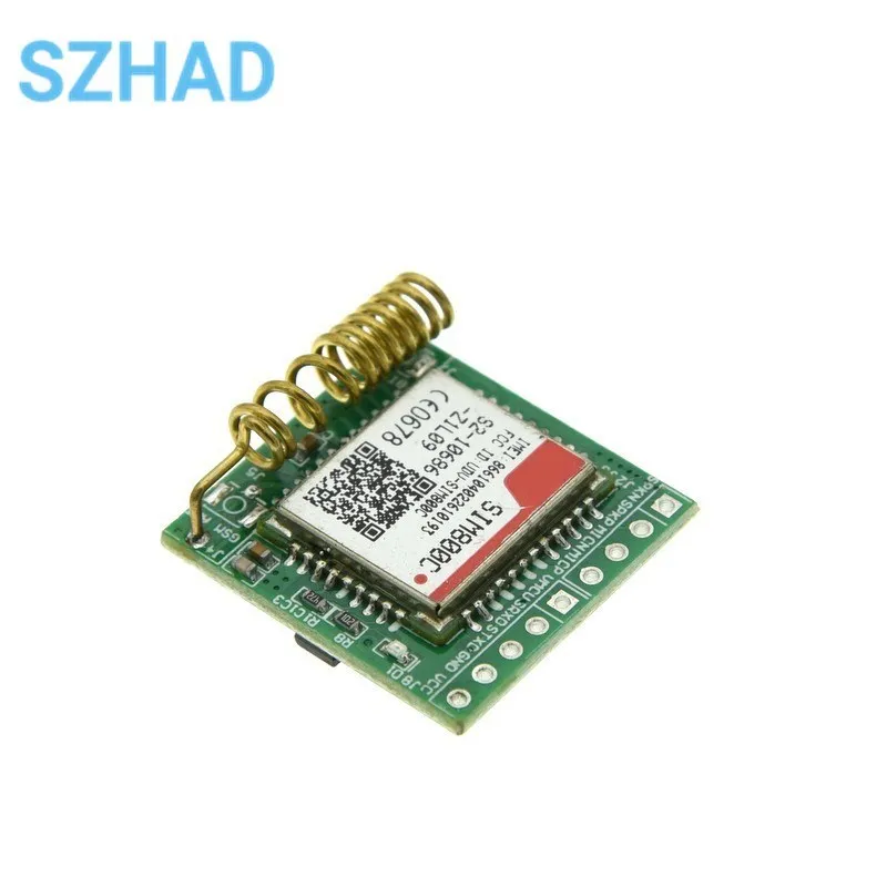 SMS/MMS GSM | SIM800C module GPRS wireless communication module is super SIM900A development board module