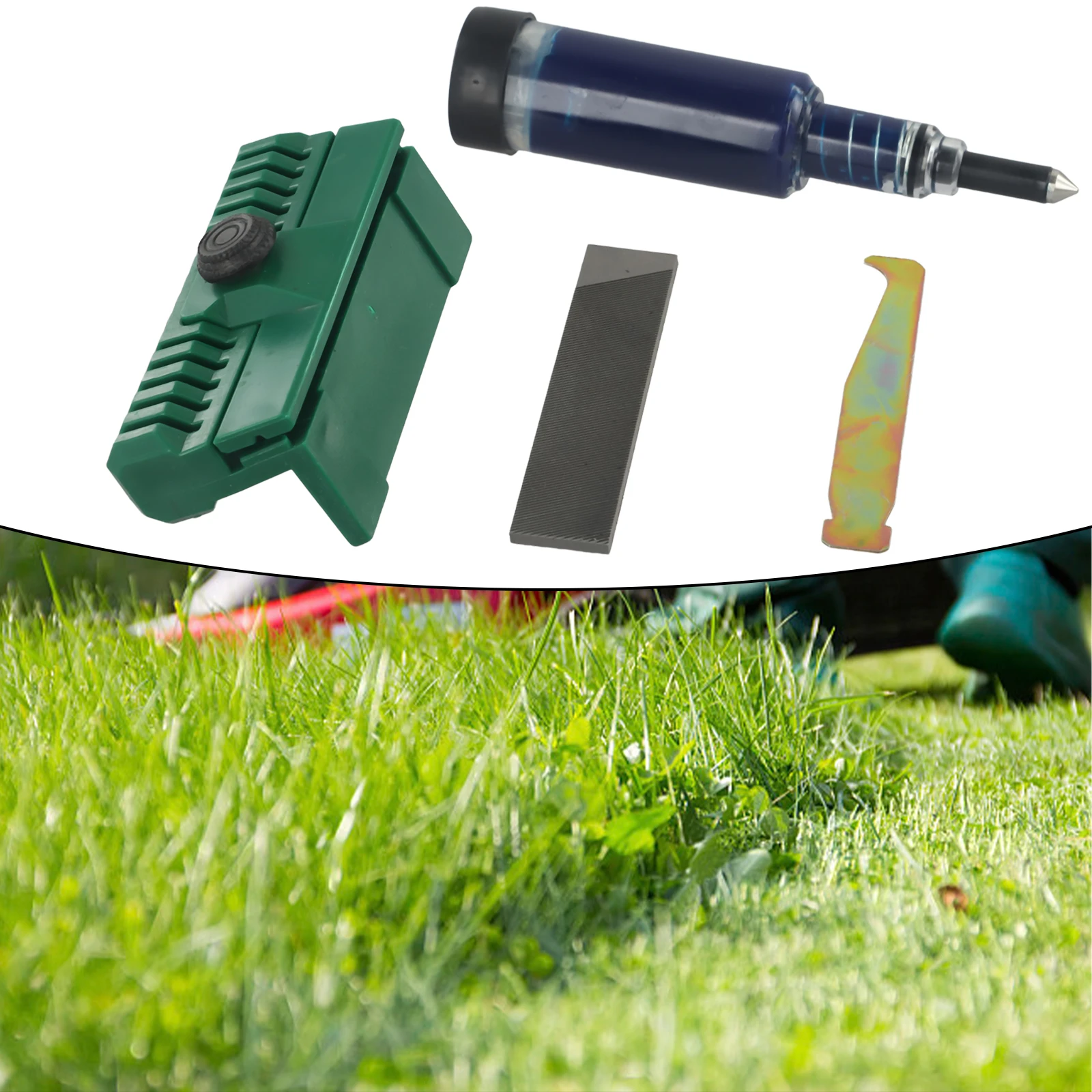 Delicate Chainsaw Guide Chainsaw Guide Grease Tool Groove Rail Dresser Polishing Blade 4 Pcs Bar Maintenance Kit