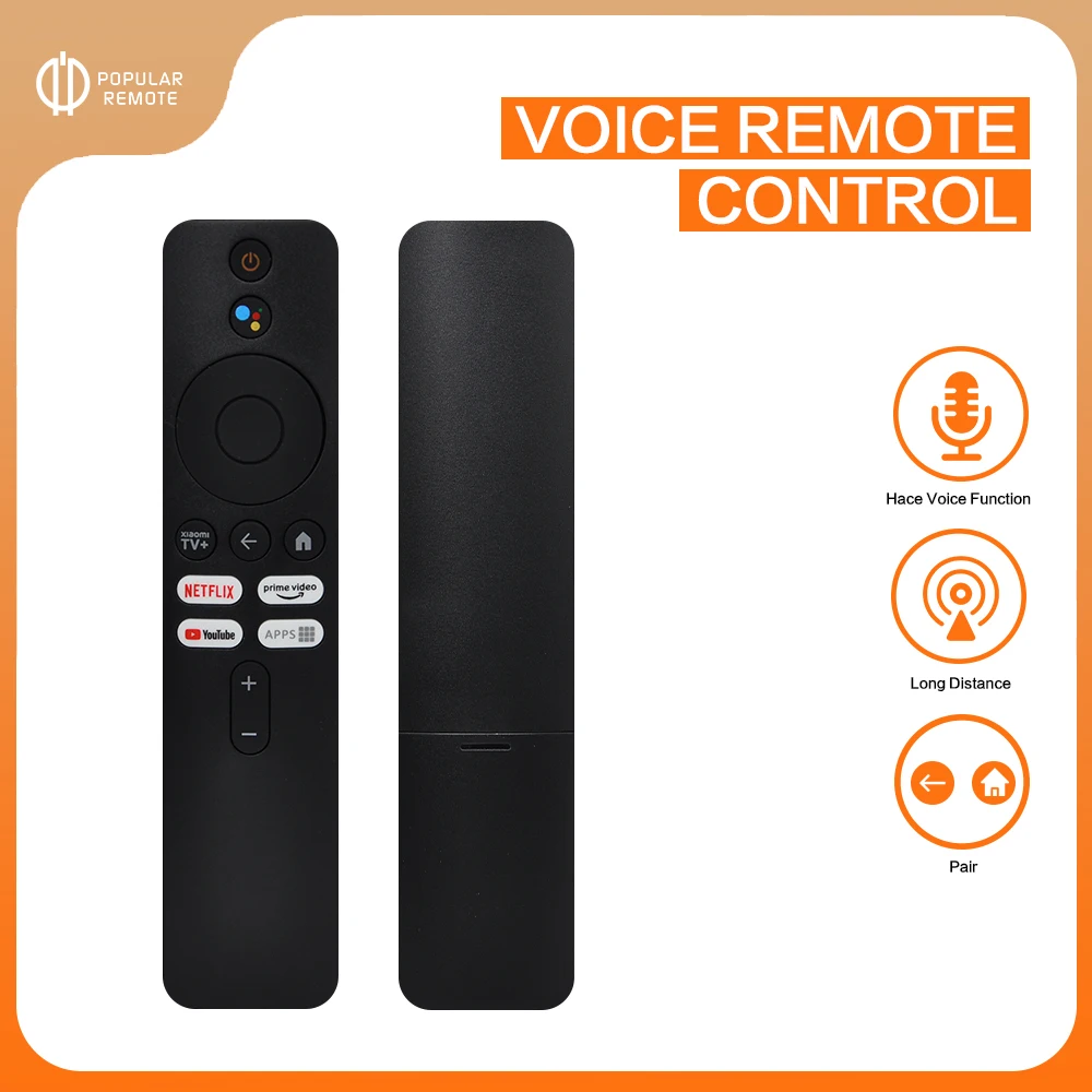 XMRM-M6 Voice remote Control for Xiaomi mi 2nd Gen Box Applicable to TV Box S (2nd Gen) 4K Ultra HD Streaming Media Player