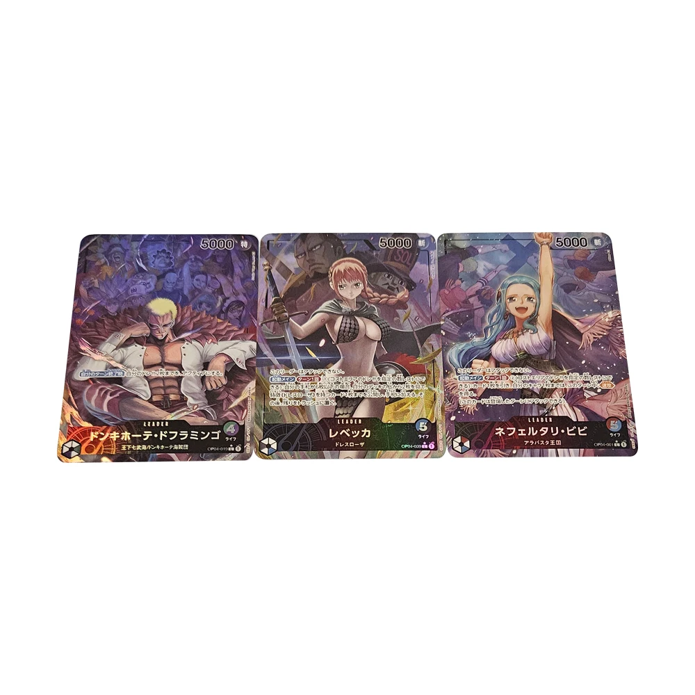 

3 шт./компл. OPCG ONE PIECE аниме DIY OP04 SEC SP манга коллекционные карты персонажи Sabo Doflamingo домашняя коллекционная карточная игрушка