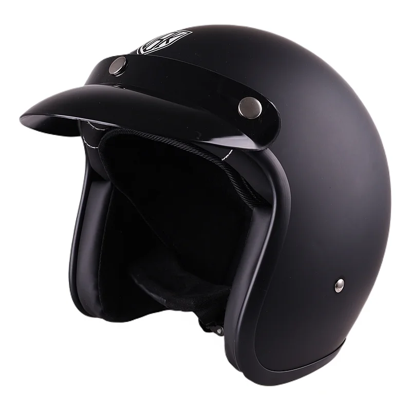 

Durable ABS material, motorcycle helmet half helmet 4/3 helmet riding helmet, universal for all seasons