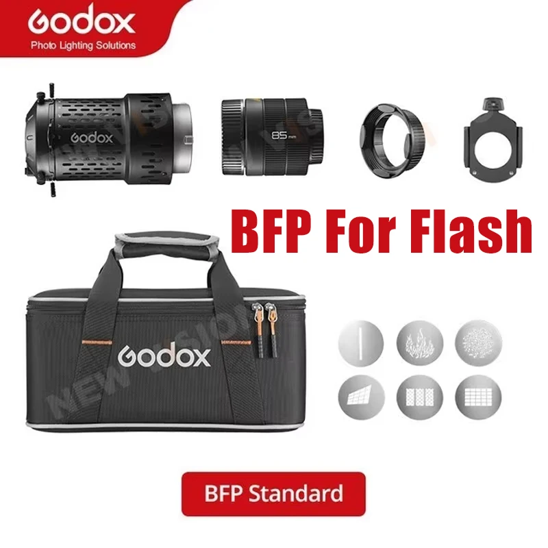 Godox BLP/BFP projectie-accessoire fotografie licht condensor Bowens-bevestiging art speciale effecten gevormde straal lichtcilinder