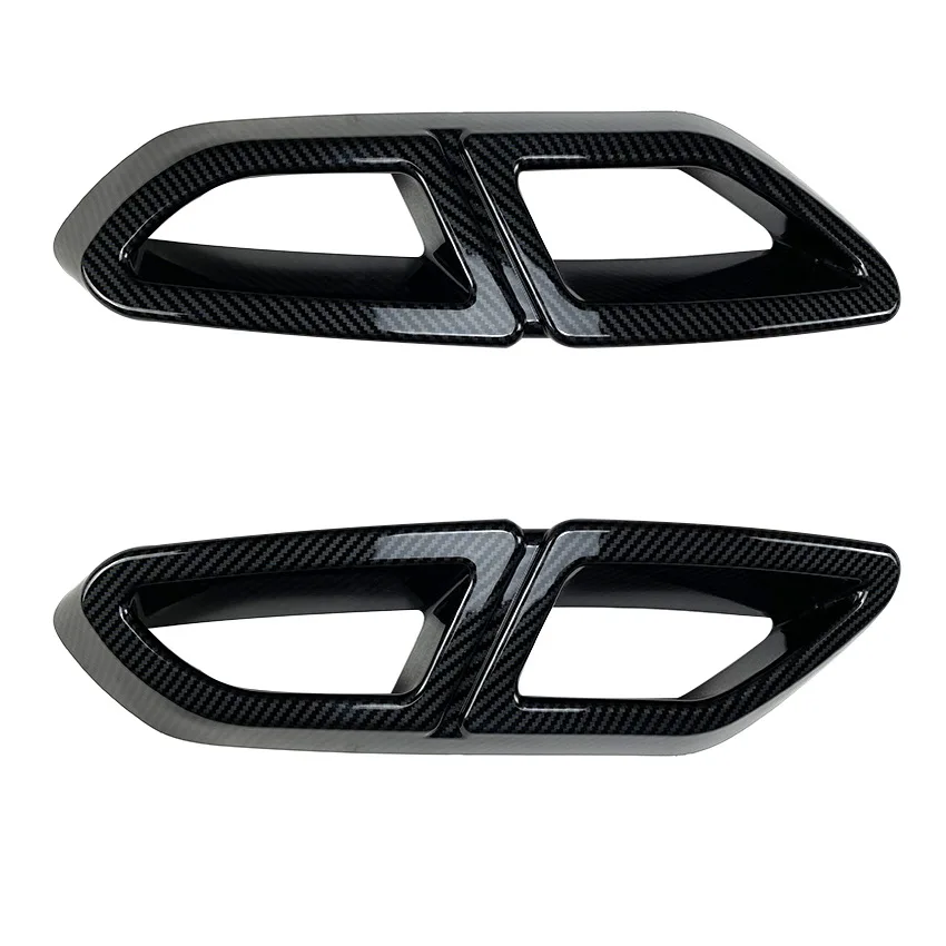 For Volkswagen Passat B8 2017-2019 ABS Car Tail Pipe Throat Muffler Exhaust Pipe Tail Cover Trim Car Accessories