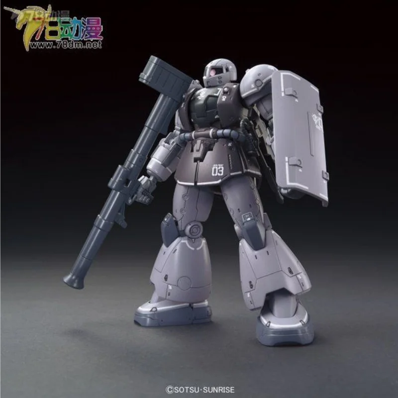 Bandai Original HGGTO édition régulière YMS-03 WAFF Anime poupée d'action assemblage jouet Collection modèle bijoux cadeaux pour enfants