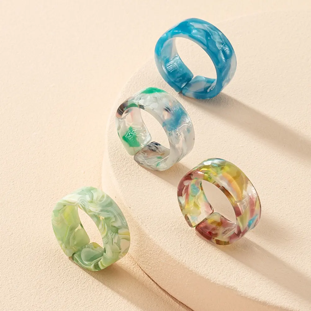 

Finger Ring Resin Ring Photo Finger Ring Chic Ring Jewelry Jewelry Gift