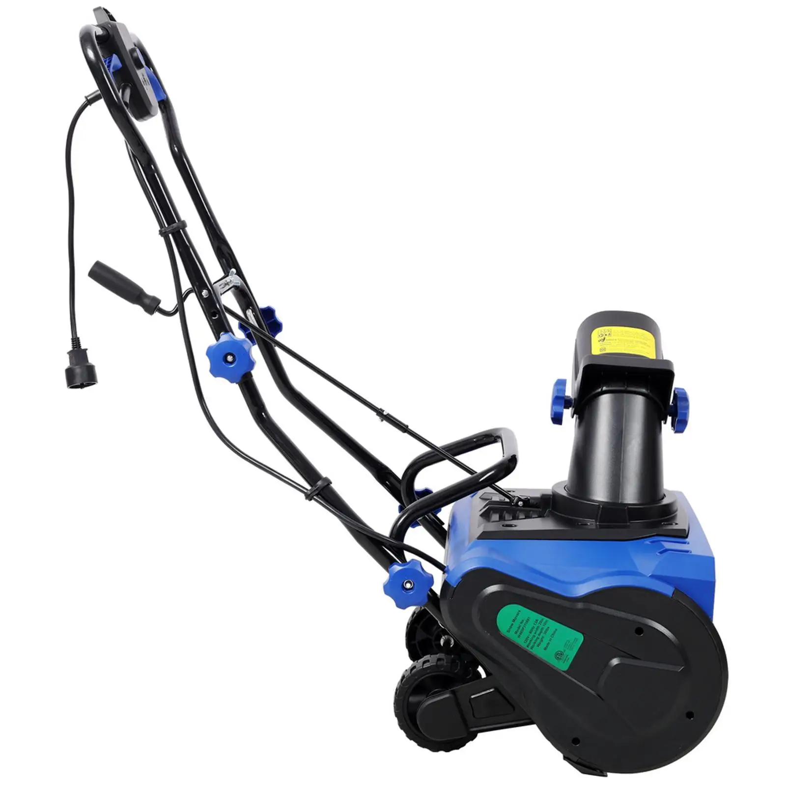 

Мощный электрический снегоуборщик 120В с сертификатом ETL для широкой очистки подъездных путей и тротуаров