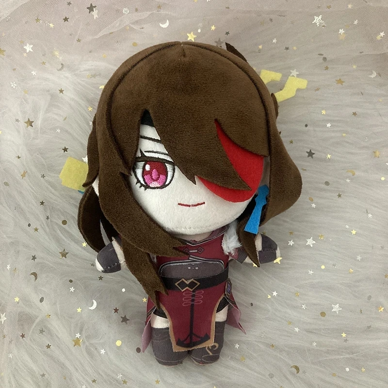 Genshin Impact  Zhong Li Xiao Wanderer Xiangling Aether Baizhu Kaveh Qiqi Jean Beidou Plush Doll Children Christmas Gifts 20cm