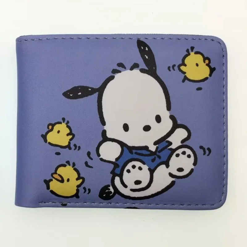 Hot Sell Cartoon Wallet PU Leather Purse with Coin Pocket Gift for Girls Student