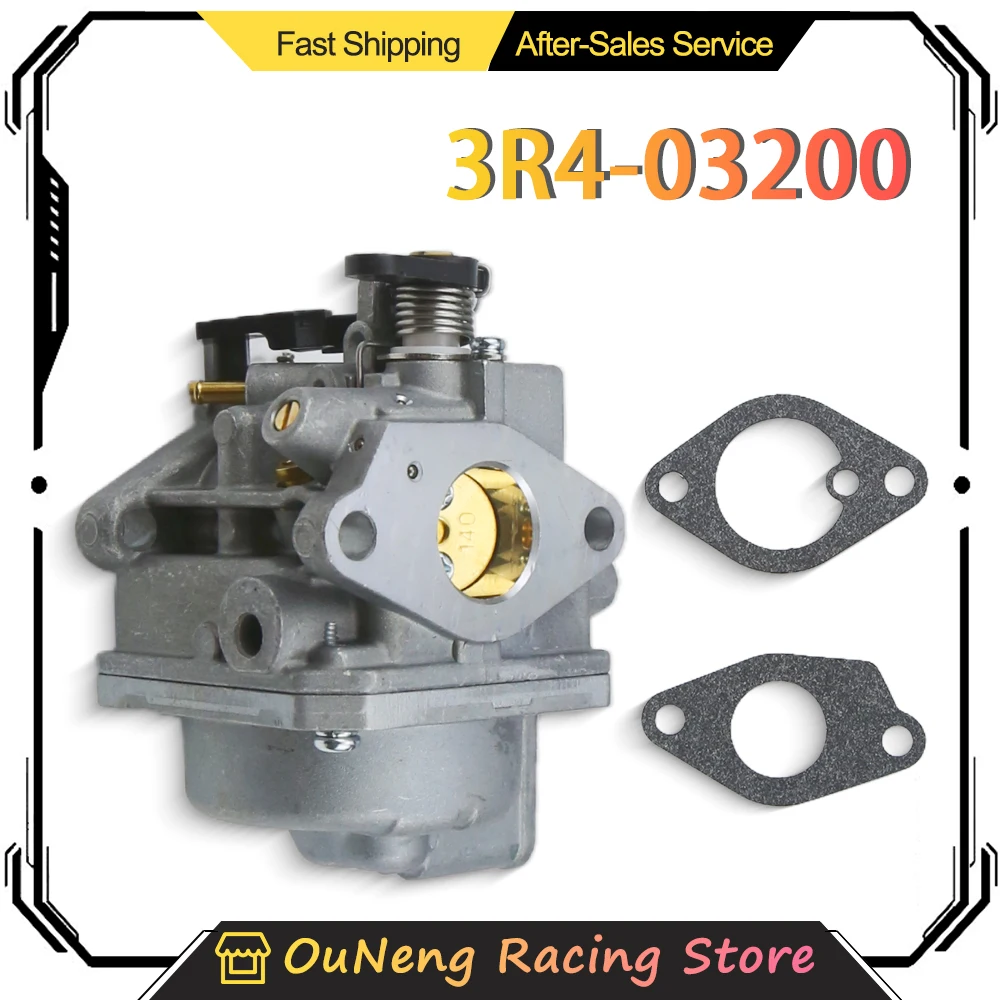 

Carburetor Carb 3R4-03200 For Tohatsu Nissan 4-stroke 6HP MFS6 NSF6A2 Outboard Boat Engine 3R4-03200-0 3R4-03200-1 3R4032000M