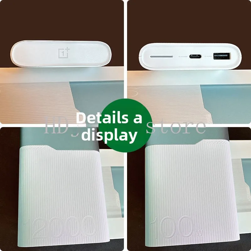 

100W mobile power supply original super flash charging, power bank large capacity 12000mAh