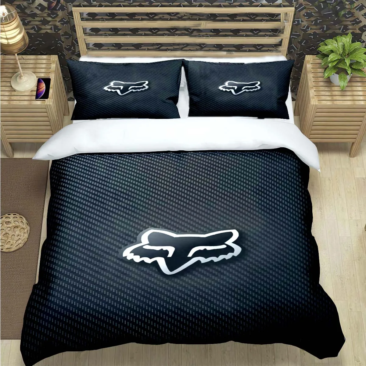 

Hot Cartoon Role Print Bedding Sets Bed Supplies Set Comforter Set Teens Girls Cartoon F-Fox Twin Single Kid Luxury Gift