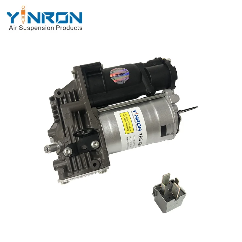 A1663200104 Air Suspension System Replacement Parts For Mercedes Benz ML W166 GL X166 Air Compressor Pump With Relay 1663200104