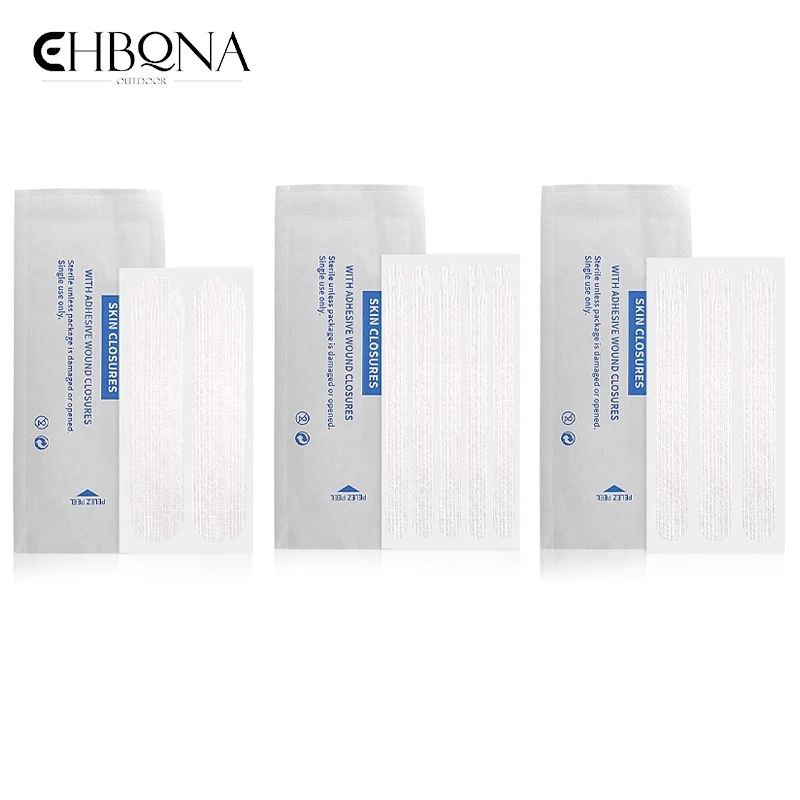 Wound Skin Closure Strips Postpartum Wound Repair Cosmetic Surgery Steri Strip Adhesive Medical Suture Free Surgical Tape