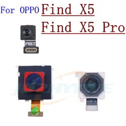 Original Rear Front Camera For OPPO Find X5 Pro PFFM10 PFFM20 Backside Facing Frontal Selfie Back Camera Module Parts