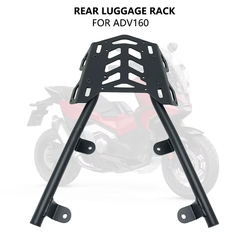

Motorcycle Accessories Rear Luggage Rack Carrier Case Support Holder Bracket Fit For Honda ADV160 ADV 160 2023 2024