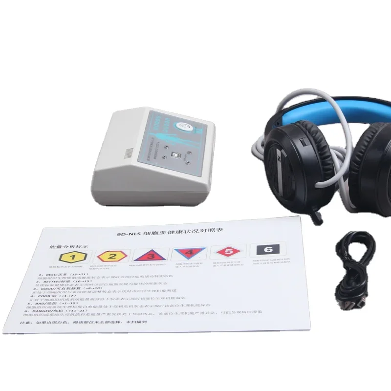 Factory price 9D NLS scanner Sub Health Analyzer bioresonance therapy machine
