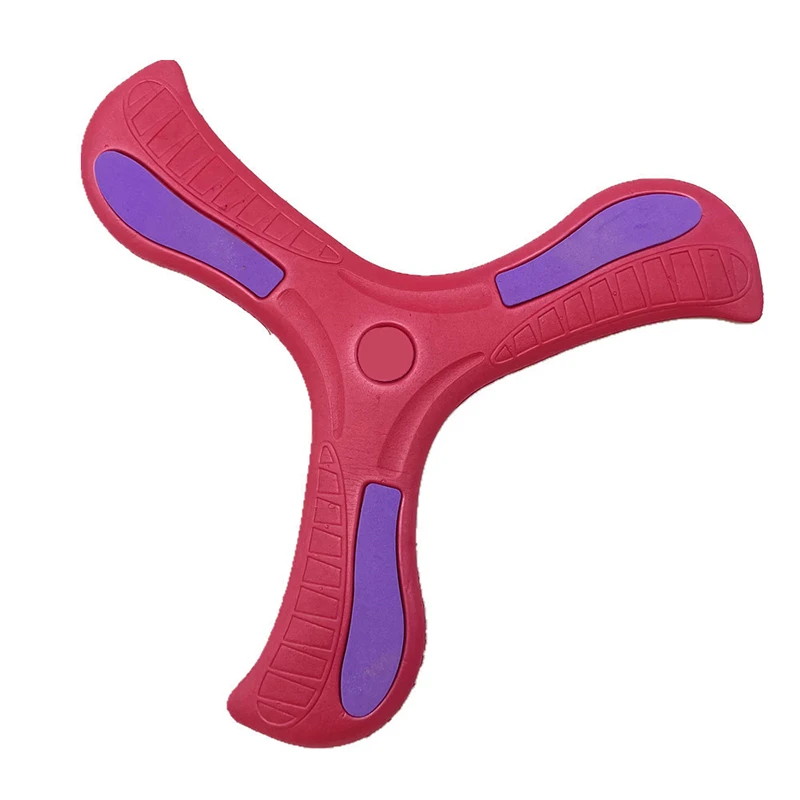 Boomerang de dardo en forma de V para niños, juguete de lanzamiento de objetivo giratorio, disco volador de tres cuchillas, juguete Boomerang para padres e hijos