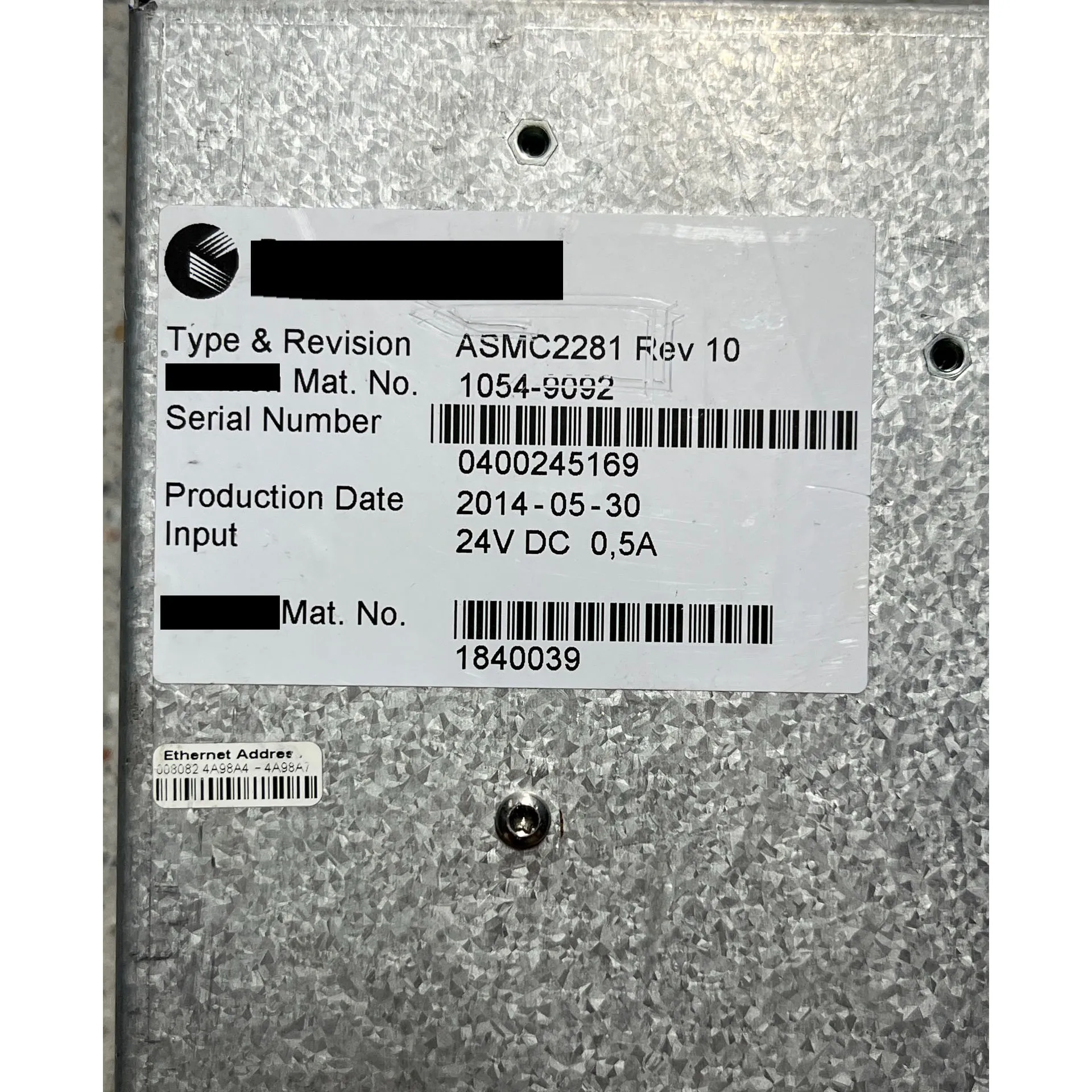 ASMC2281 コントローラー 保証付き