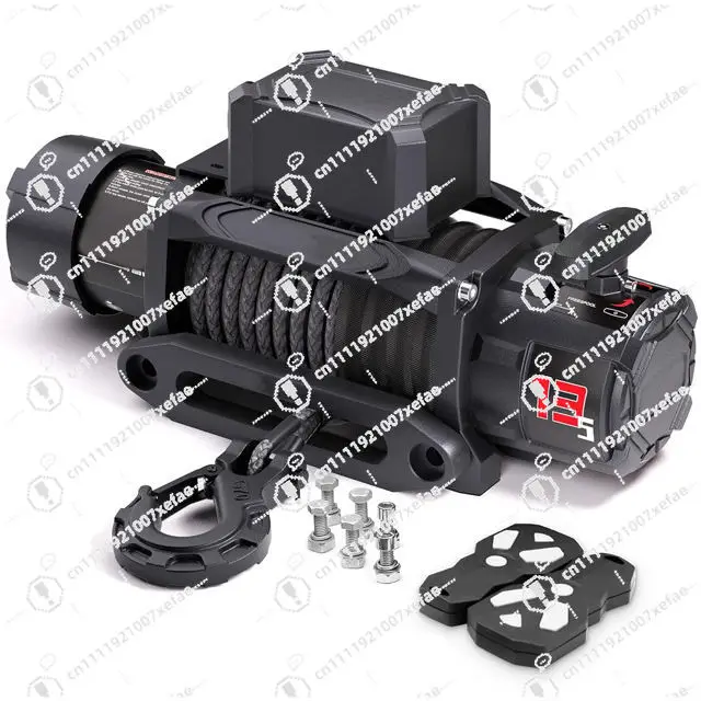 Hot sale 10000lbs-12000lbs 12V 5 tons wireless remote control 4x4 electric car winch