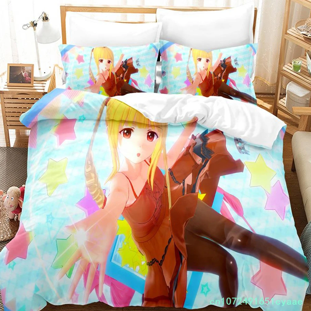 2023 Darwin's Game Bedding Set Single Twin Full Queen King Size Bed Set Adult Kid Bedroom Duvetcover Sets Anime Kawaii