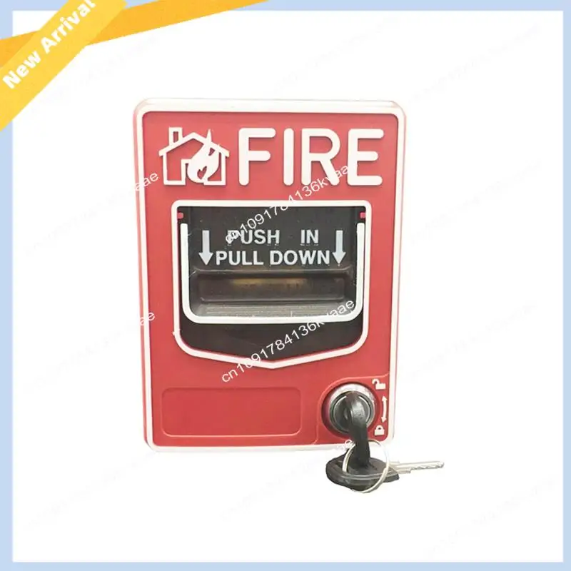 

M01K SB116 Fire Manual Alarm Button DC24V Conventional Manual Call Point With 2 Keys