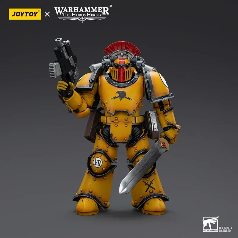 In Stock JOYTOY Warhammer Military Action Figure Imperial Fists Legion MkIII Tactical Squad 1:18 Despoiler Tactical Model Toy