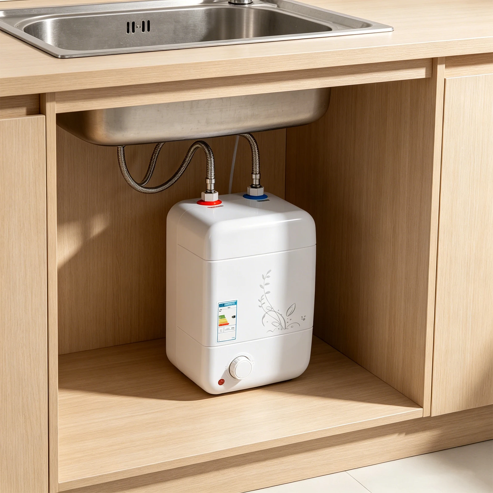 Caldaia piccola Kospel per stoccaggio dell'acqua calda sottopiano resistente alla pressione da 8 litri 1500 W Hotsale-