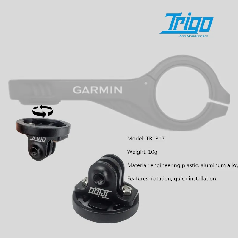 

Fast Buckle TRIGO Garmin Codemeter Bracket Gopro Quick Dismantling