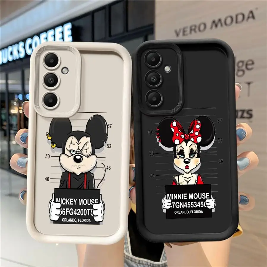 Disney Carton Michimini Phone Case for Xiaomi Redmi Note 10 11 12 13 Pro Plus 11S 12S 11pro 10Pro 12Pro Soft TPU Shell