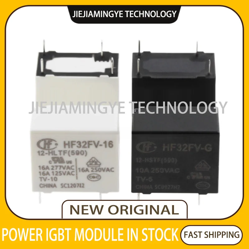 NEW relay HF32FV-G/5-HSTF HF32FV-G/12-HSTF HF32FV-G/24-HSTF HF32FV-16-5-HLTF HF32FV-16-12-HLTF HF32FV-16-24-HLTF HF32FV-G/5-HLTF