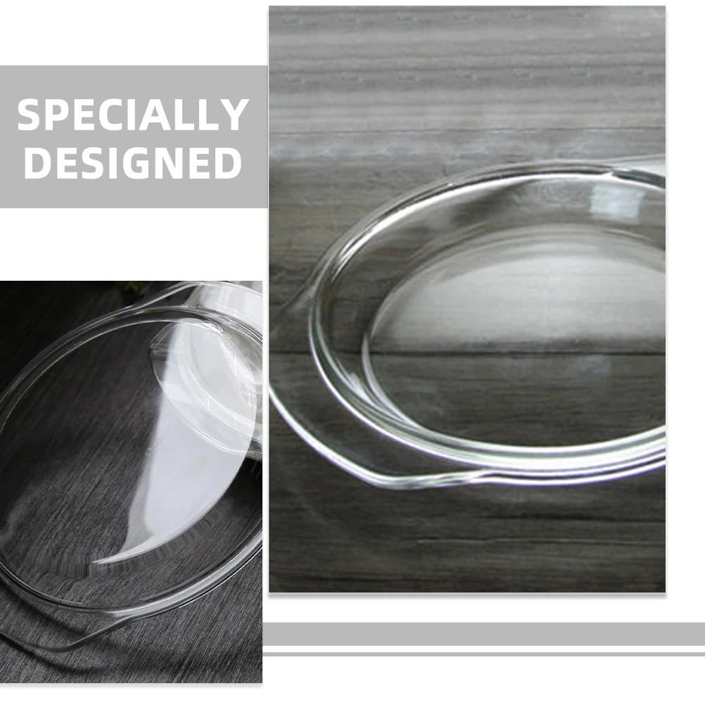 

Splash Proof Glass Cover Microwave Food Covers Plate Covers for Microwave Use Oven Accessories Safe Material Perfect for Cooking