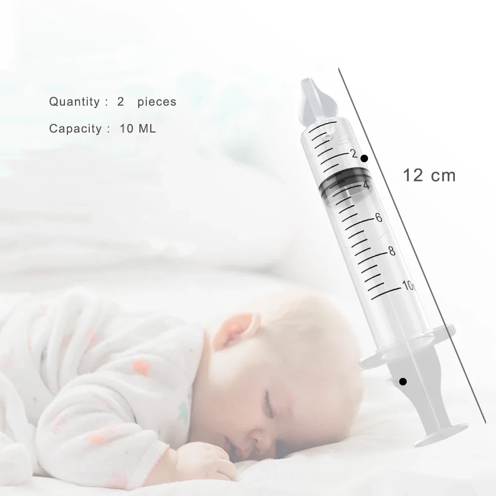 

Needle Tube Baby Nasal Aspirator Syringe Baby Nose Cleaner Infant Rhinitis Nasal Washer Children Nose Washing Tool for Kids