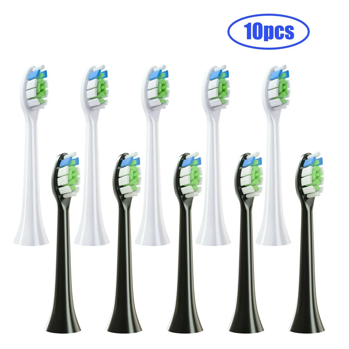 Electric Toothbrush Head Adapted To Philips 3/6/8/9 Series Brush Heads Soft DuPont Nozzles Vacuum Sealed Packaged