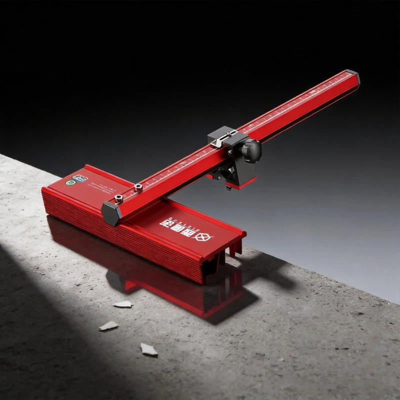 TShape Manual Tile Pull Cutter with Five Rows Structure Hand Ceramic Tile Cutting Tool Rock Slate Cutting Machine for Renovation
