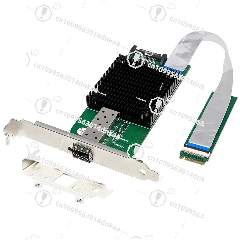 M.2 To 10G 10 Gigabit Fiber Optic Network Interface Card 82599 Internet Cafe Diskless E-sports Hotel Internet Cafe X520-DA1