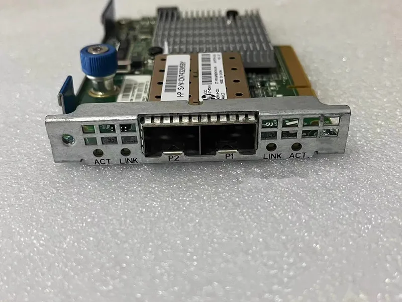 649869-001 530FLR SFP + adaptador dos ethernet do porto duplo 10Gb 647581-B21 647579-001